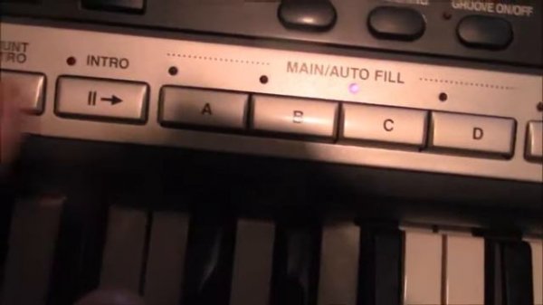 Using Styles on the Yamaha PSR 740