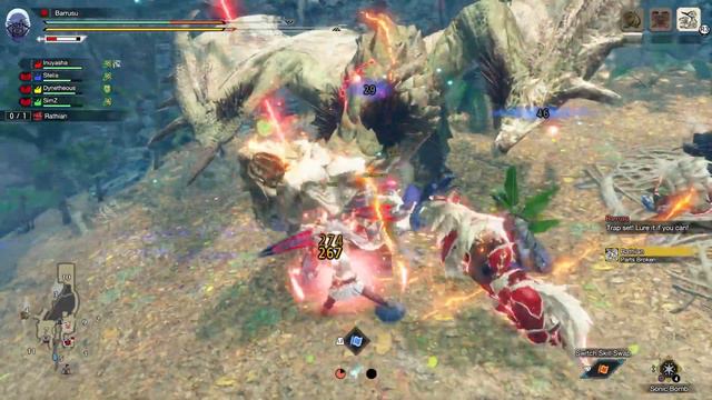 Rathian 0'55" (4 Swords & Shields) - MHR Sunbreak смотреть онлайн