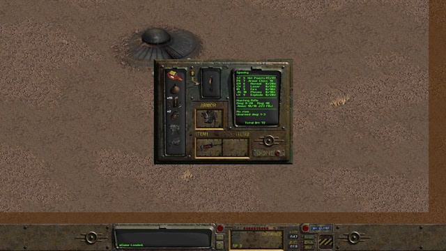 Fallout 1 - Alien Ship Random Encounter