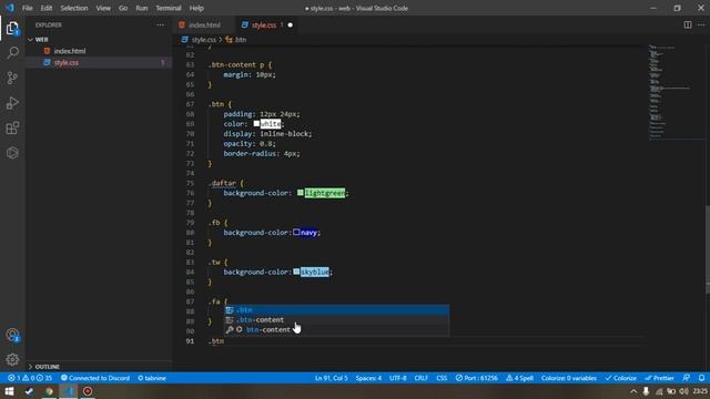 Tutorial Membuat Website dengan HTML + CSS смотреть онлайн