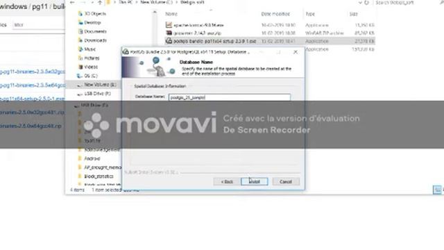 Installation postgreSQL postGIS смотреть онлайн