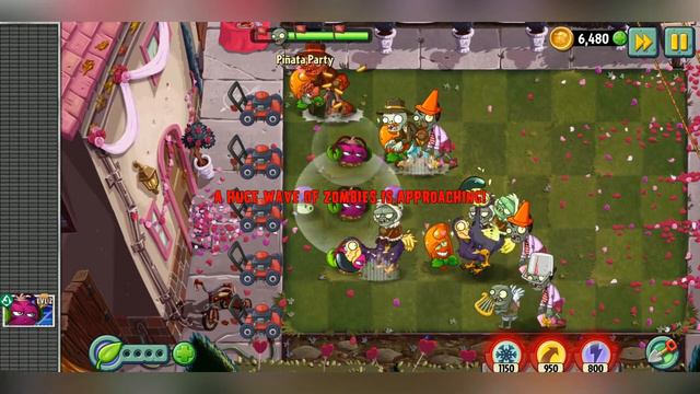 😨ЧТО?? Зомби празднуют ДЕНЬ Святого ВАЛЕНТИНА! РАСТЕНИЯ ПРОТИВ ЗОМБИ смотреть онлайн