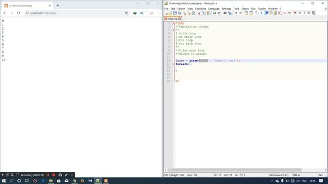 PHP Tutorials (සිංහලෙන්) #13 - PHP Loops | For Each Loop смотреть онлайн