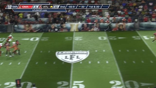 LFL | 2019 | WEEK 15 | OMAHA HEART VS ATLANTA STEAM