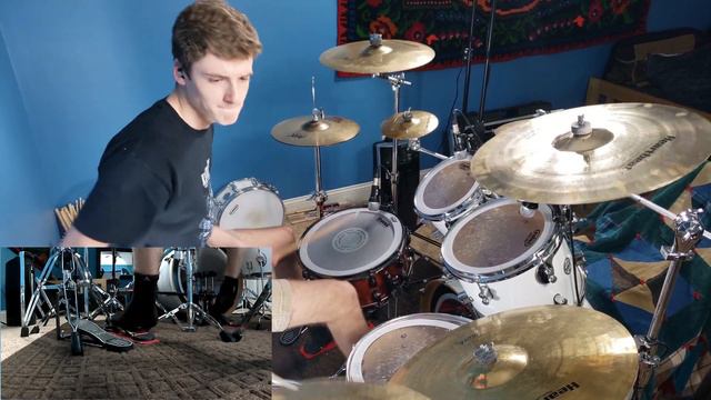 Mistakes Like Fractures - Knocked Loose Drum Cover смотреть онлайн