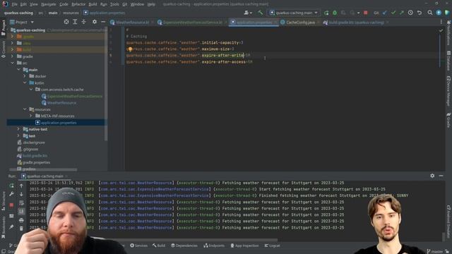 Configuring the In-Memory Cache I Application Data Caching I Quarkus смотреть онлайн