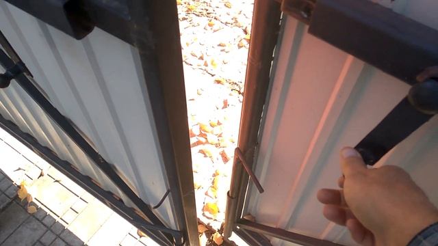 Задвижка для ворот смотреть онлайн