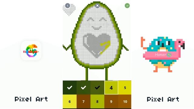 Game review Pixel Art. Fun Games for Android. смотреть онлайн