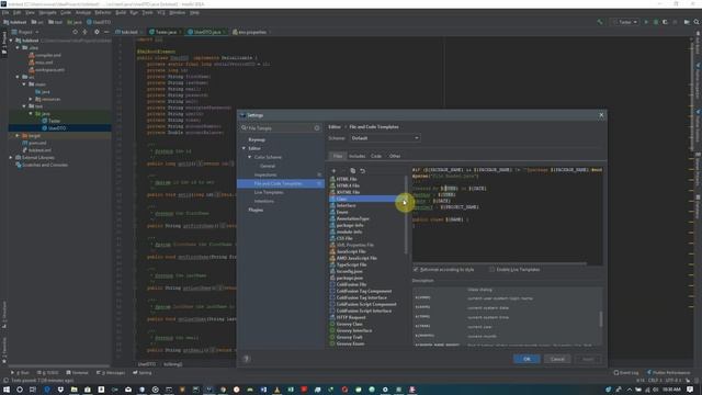 How to automatically generate author and project details when creating a new class in intelliJ Idea смотреть онлайн