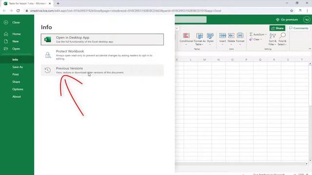 How to See Editing History in Online Excel смотреть онлайн