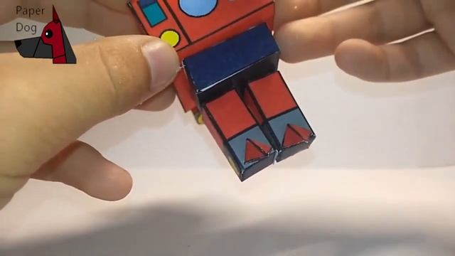 How To Make A Paper Surge That Can Change Levels!!! Papercraft Toy.  Papercraft Brawl Stars