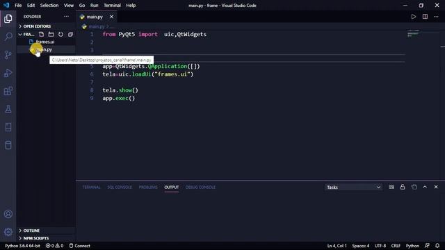 Curso de PyQT5 #17 - Frames смотреть онлайн