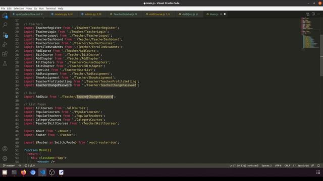 Django ReactJs LMS #71 | Add quiz data in database | Teacher Course Quiz System for Student смотреть онлайн