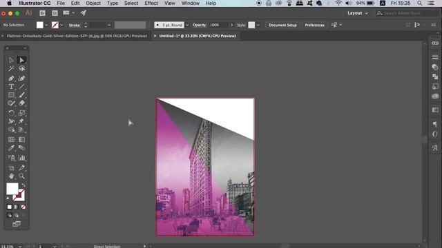 Illustrator Vector POSTER DESIGN TUTORIAL смотреть онлайн