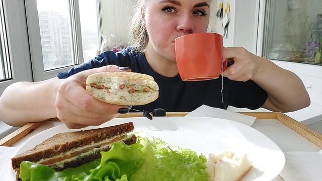 Мукбанг сэндвичи MUKBANG SANDWICH #мукбанг #фудблогер #обжор смотреть онлайн