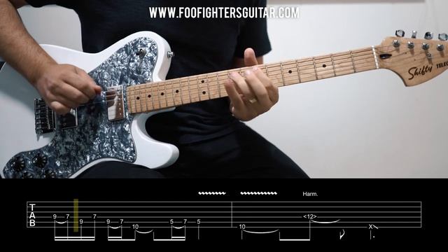 Foo Fighters - Rope (SOLO with TABS) смотреть онлайн