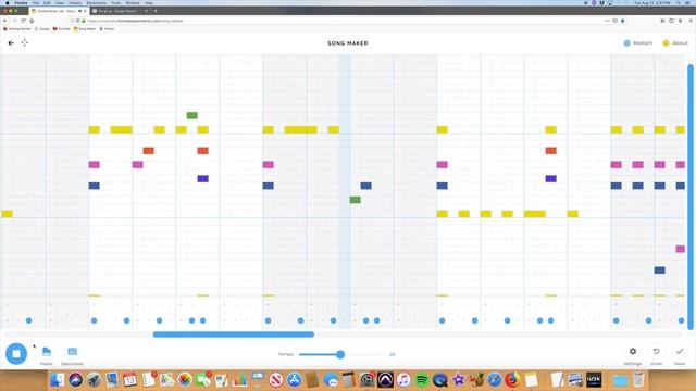 "The Git Up" Blanco Brown Vocal Cover & arrangement on Google Chrome Music Lab Song Maker смотреть онлайн