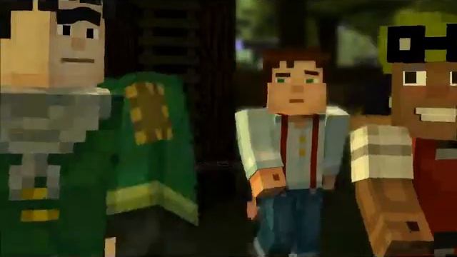 minecraft story mode part 1 смотреть онлайн
