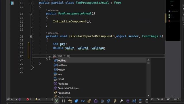 Programando Ando C# Demo Repartición de Presupuesto Anual смотреть онлайн