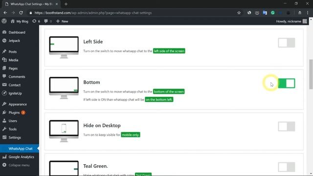 How to configure "WhatsApp Chat WP" plugin in WordPress смотреть онлайн