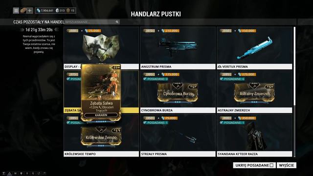 Warframe Baro Ki'Teer Kupiec z Pustki - 08.09.2017 смотреть онлайн