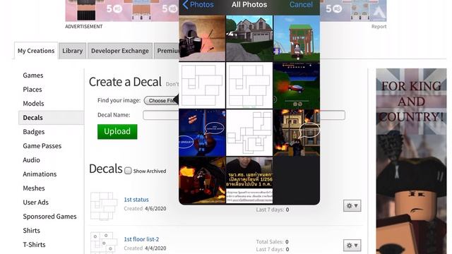 How to make a Roblox Decal (Tutorials under the description) смотреть онлайн