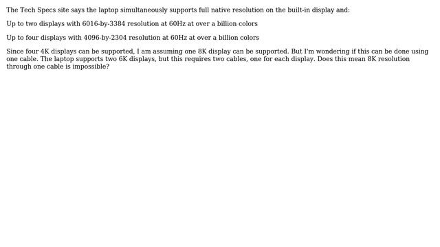 Apple: Can the new 2019 16-inch Macbook Pro support 8K resolution? смотреть онлайн