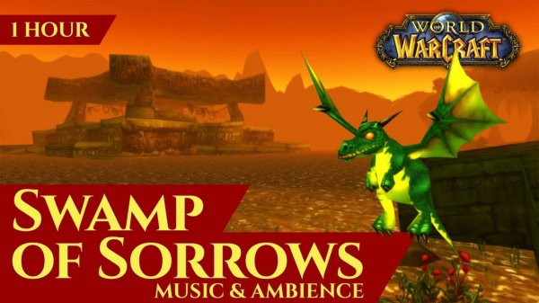 Vanilla Swamp of Sorrows - Music & Ambience (1 hour, 4K, World of Warcraft Classic)