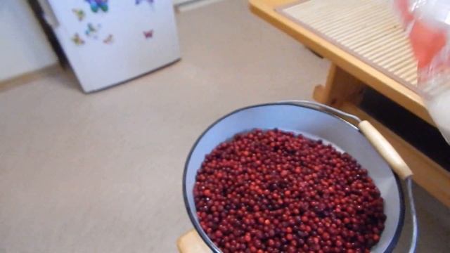 Брусника в сахаре, заготовка на зиму, без варки. Самый простой рецепт. Мурманск смотреть онлайн