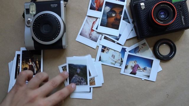 Lomo Instant Automat Glass VS Fujifilm Instax Mini 90 (+English subtitles) смотреть онлайн
