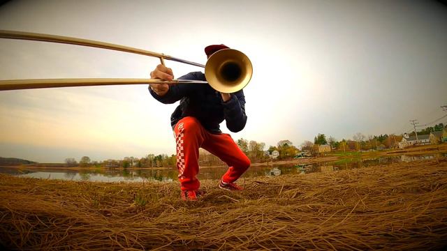 Meshuggah "Closed Eye Visuals" [INTR0] on Trombone смотреть онлайн