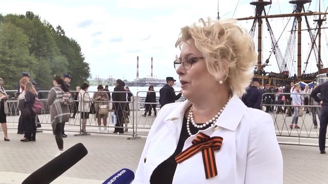 Церемония посвящения Воронежских школьников в ряды ЮнАрмии смотреть онлайн
