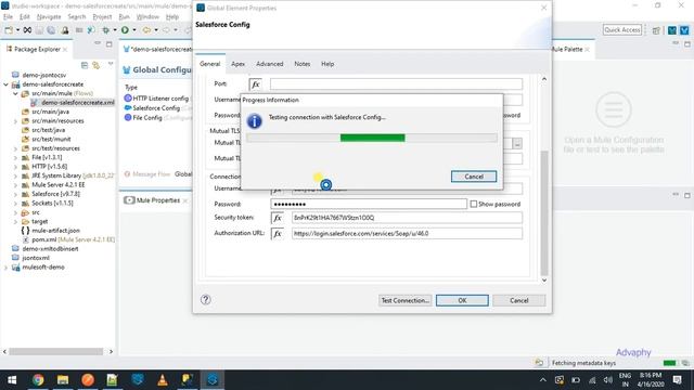 Mulesoft 4.2 - Anypoint Studio - How to insert records from a CSV file into Salesforce in mule esb смотреть онлайн