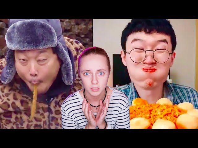 ЖЕСТЬ ЧТО ЭТИ КОРЕЙЦЫ СЕБЕ ПОЗВОЛЯЮТ реакция на корейцев в асмр и мукбанг смотреть онлайн