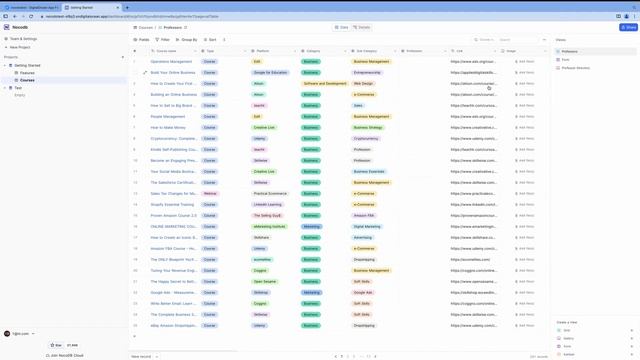 NocoDB - Free Airtable Alternative. Own Powerful Table Tool with webhooks, API. смотреть онлайн