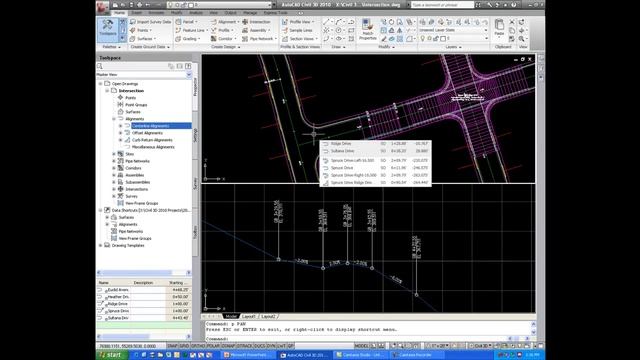 Civil 3D Intersection Design Tools смотреть онлайн