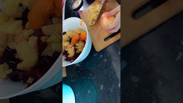 Гемоглобин көтеретін салат? Винегрет салат Қызылшадан свекольный салат Чеснок қана қостым