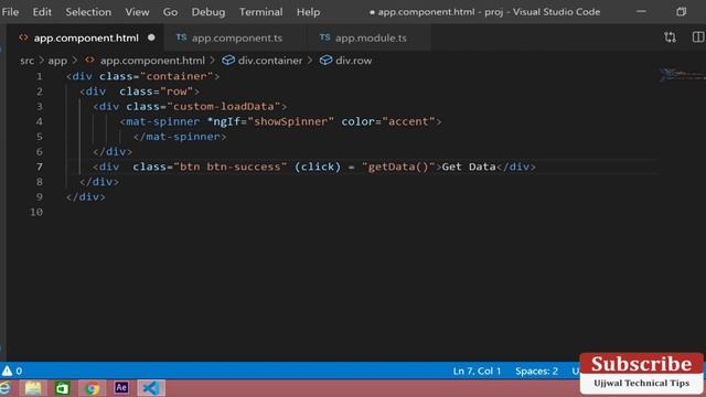 ?Angular Material Progress Spinner | angular 8 loading spinner [Tutorial - 14] смотреть онлайн