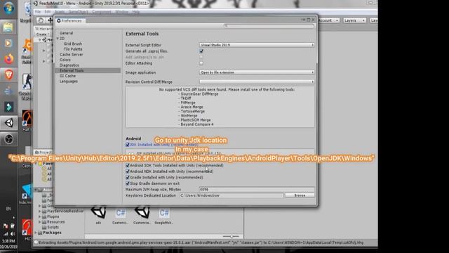 Unable to find jar in the system path Unity | 2019 смотреть онлайн