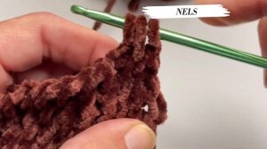 Плюшевый плед. Пряжа Velvet. Тунисское вязание крючком