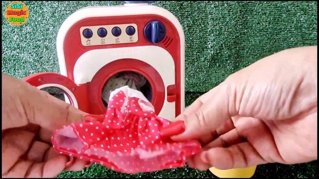 10 Minutes Satisfying Unboxing Toy Washing Machine Hello Kitty With Accessories and Its Testing смотреть онлайн