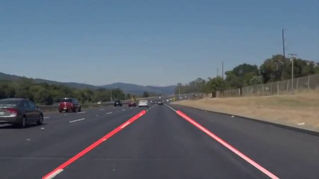 SDCND project 1 - Finding Lane Lines on the road using OpenCV смотреть онлайн