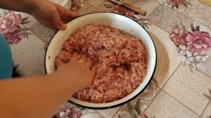 Как сделать начинку фарш для голубцов ?