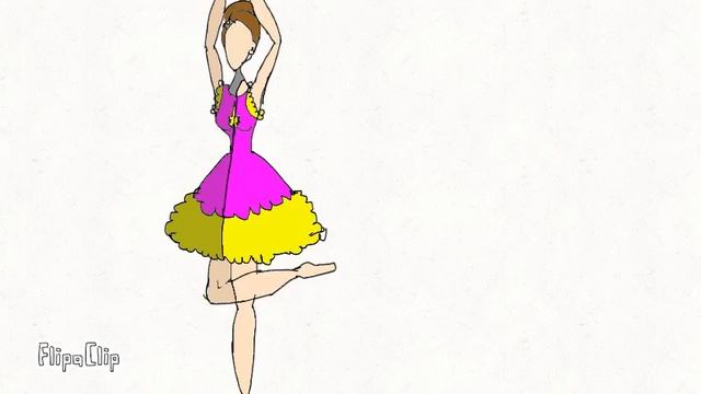 Балерина|Анимация|Flipa Clip смотреть онлайн