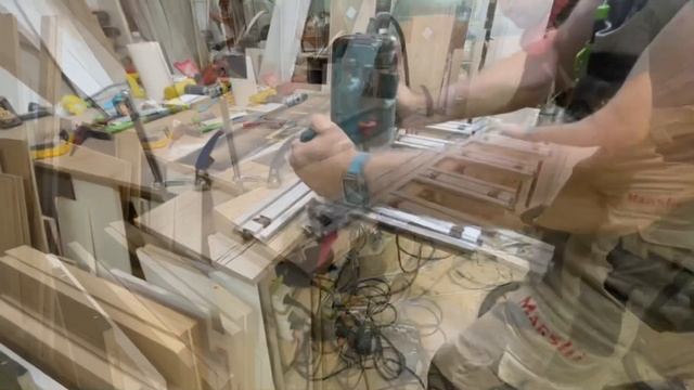 Изготовление комода с gola профилем с помощью parettool и blum minipress смотреть онлайн