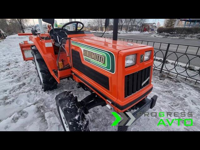 Hinomoto N 239 Японский минитрактор / трактор, Трехточечное сцепное устройство смотреть онлайн
