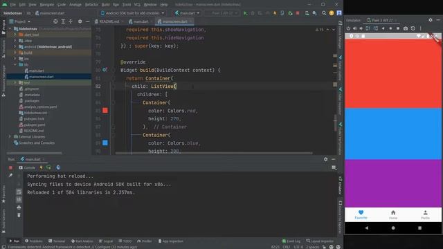 How to Hide Bottom Navigation Bar on Scrolling in Flutter смотреть онлайн