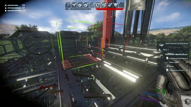 Строим Буровую Платформу! ч2 #13 Прохождение Space Engineers смотреть онлайн