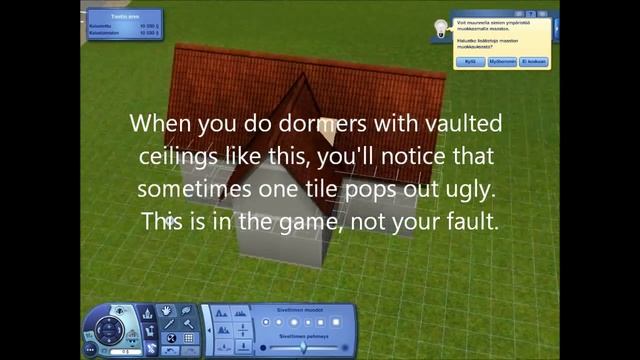The Sims 3: CFE tiptorial Part V- Vaulted ceilings with CFE смотреть онлайн