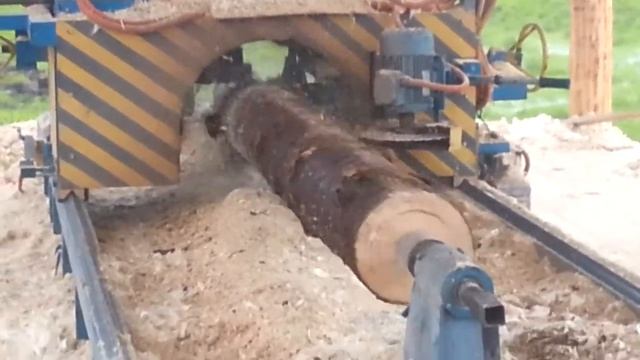 калибровка бревен. смотреть онлайн